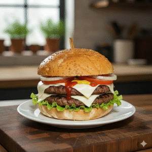 Hamburguesa Doble Carne